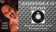 Celestion 8 15 Fender Champ Speaker Replacement and Comparison