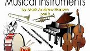 Musical Instruments Sounds Orchestral #2 for Children Kids Kindergarten Preschoolers Toddlers