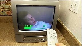 20210210 Toshiba MV13N3 13" TV VCR Combo