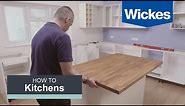 How to Build a Kitchen Island with Wickes