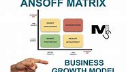 Ansoff Matrix - Business Stretegy & Growth - Simplest explanation Ever