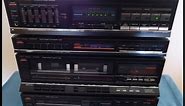 Fisher Sound System, CA-857 Amplifier, FM-857 Tuner, AD-857 CD, CR-W857 Deck