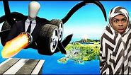 JUMPING SLENDERMAN CARS ACROSS ENTIRE MAP IN GTA 5! (GTA 5 MODS RP)