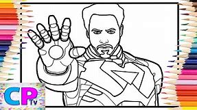 Iron Man No Mask Coloring Pages/Tony Stark Coloring/Rodsyk - Energy/ZerøCode -Skyline/COPYRIGHT FREE