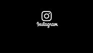 instagram logo black screen instagram logo animation black screen instagram logo black screen video