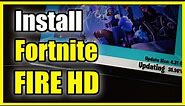 How to Get & Install Fortnite On FIRE HD 10 Tablet (Install Device Not Supported)