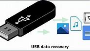 How to Recover Data from USB Drive [USB Data Recovery]