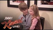 Jimmy Surprises Bieber Fan