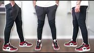 Black and Grey Nike Tech Fleece 2.0 Sweat Pants Joggers Review & On Body
