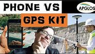 How to use GPS on your phone to land survey an area?