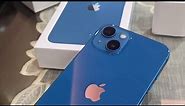 iphone 13 blue 💙 Unboxing 🔥🔥