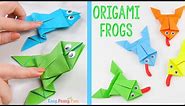 Origami Frogs Tutorial – Origami for Kids