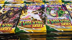 Opening 1,000 Pokemon Evolving Skies Booster Packs
