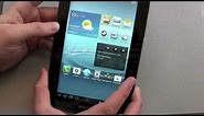 Samsung Galaxy Tab 2 7.0 - Setup and first look
