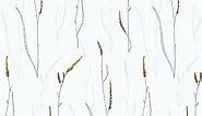 Peel and Stick Wallpaper Gold and White Self-Adhesive Wallpaper 236.2"x17.7" Textured Wallpaper Peel and Stick Removable Contact Paper Wallpaper for Livingroom Cabinets Shelves Drawer Liner Decor