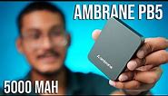 Ambrane AeroSync PB 5 - 5000mah || Unboxing & Review || Magsafe Powerbank for iPhone Under Rs.2000