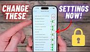 iOS 16 Privacy Tips & Tricks! // Change These iPhone Privacy Settings Now!