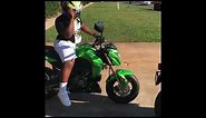 He got a Motorcycle for his 14th Birthday!| Kawasaki Z125 Grom