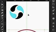 Creative Symmetric Logo Design - Illustrator tips #shorts - Design.lk