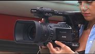 An introduction to the Panasonic AG-HPX250 handheld P2 camcorder
