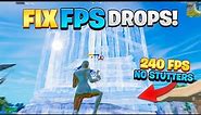 How To Fix FPS Drops in Fortnite Chapter 3 Season 4 *UPDATED* (BOOST FPS & Fix Stutters)