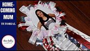 How to make Homecoming Mums - Easy step by step | Cheerleader Mums