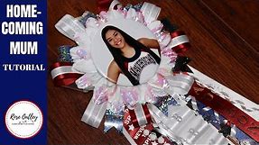 How to make Homecoming Mums - Easy step by step | Cheerleader Mums
