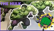 HOW TO MAKE HULK SELF STANDING CUTOUTS On silhouette