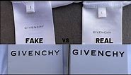 Fake vs Real Givenchy T shirt / How to spot fake Givenchy T shirt