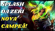 Zeri - Nova Campeã do Lol - Splash Art | Zeri - The Spark of Zaun - New Champion League of Legends