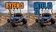 Ryzen 5 7600 vs i5-12600K: Performance Showdown