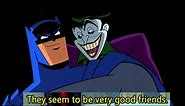Batman and Joker being sort of lovers (a batjokes compilation)