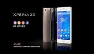 Xperia™ Z3 series – introducing the best ever Sony waterproof* smartphone technology