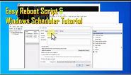 How To Script a Computer Reboot on a Schedule