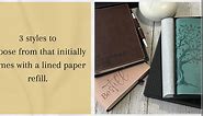 SETTINI Refillable Journal - Double pen Holder - Luxury Pen - 256 Pages, 100gsm Lined Paper Notebook - Gift Box - Delicate Pink - Be Still