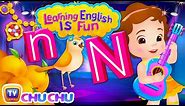 ChuChu TV Learning English Is Fun™ | Alphabet N Song | Phonics & Words For Preschool Children