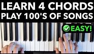 Learn 4 Chords - Quickly Play Hundreds of Songs! [EASY VERSION]