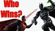 EVERY Batman VS Superman Fight EVER!