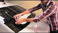 How to Apply a Decal to Your Car Window