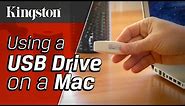Using a USB Drive on a Mac