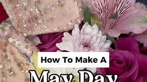 How To Make A May Day Basket That Your Neighbors Will Love Using A Cricut 🌸 Cricut #ad #cricutmade | Emerald Outlaw