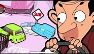 Car CRASH | Funny Episodes | Mr Bean Cartoon World