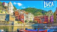 Pixar Luca Portorosso In Real Life | Places Inspiration, Making the Town from Cinque Terre Italy