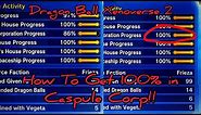 How To Get 100% Completion In Capsule Corporation In Dragon Ball Xenoverse 2 (Tutorial)
