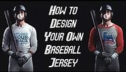 How to Make a Baseball Jersey Template