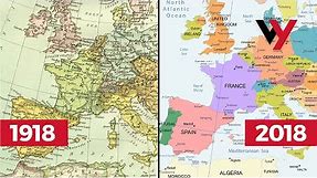 How The World Map Has Changed In 100 Years (Since WWI)