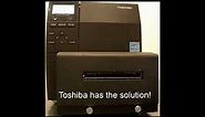 Toshiba Industrial Barcode Printer - B-EX4 - Cutter