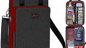 ZINZ Slim & Expandable Case 12.9 13 inch Travel Laptop Shoulder Bag for 13" MacBook Air/Pro M1 M2,12.9 iPad Pro,B01K02
