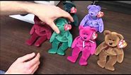 How to Tell Tag Generations for TY Beanie Babies (1st, 2nd, 3rd & 4th Gen Hang Tags) BBToyStore.com