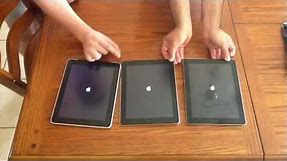 New iPad vs iPad 2 vs iPad first generation